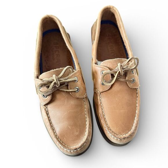 Sperry Authentic Original 2-Eye boat shoes in Sahara brown Men’s size 8.5 - Picture 7 of 13